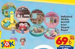 GOKİDY DOLLYLAND MİNİKİE SEVİMLİ EVİM SÜRPRİZ POŞETİ OYUNCAK